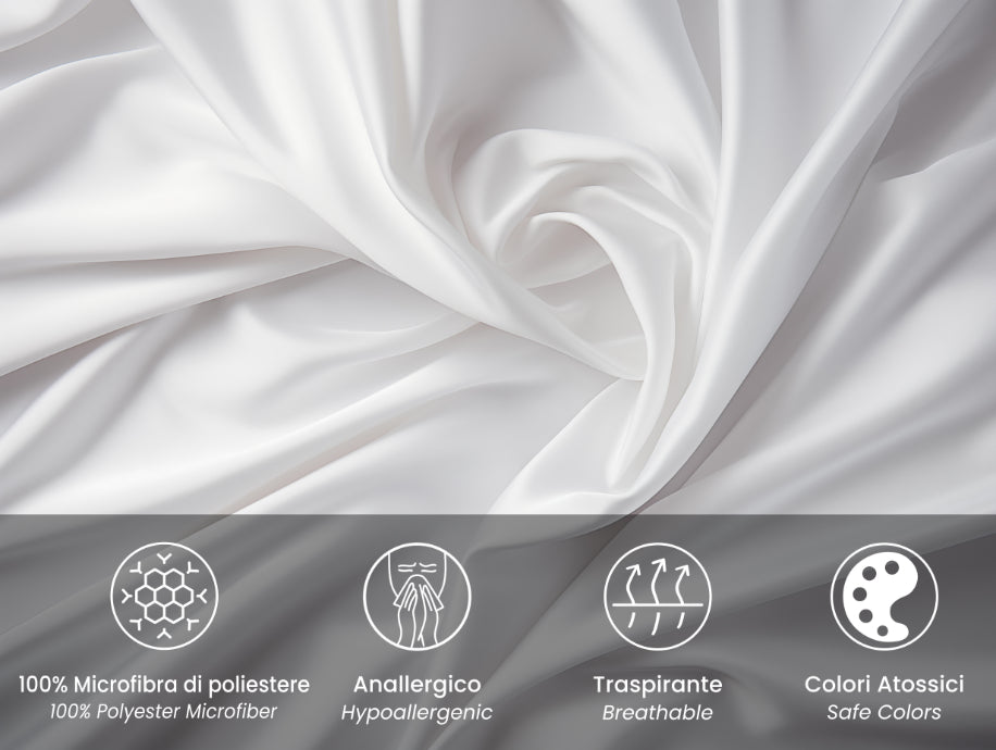 Lenzuola moderne HomeLife: 100% Made in Italy per un sonno da sogno