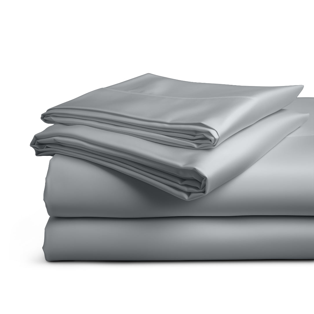 Lenzuola moderne HomeLife: 100% Made in Italy per un sonno da sogno Antracite