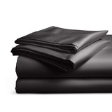 Lenzuola moderne HomeLife: 100% Made in Italy per un sonno da sogno Nero
