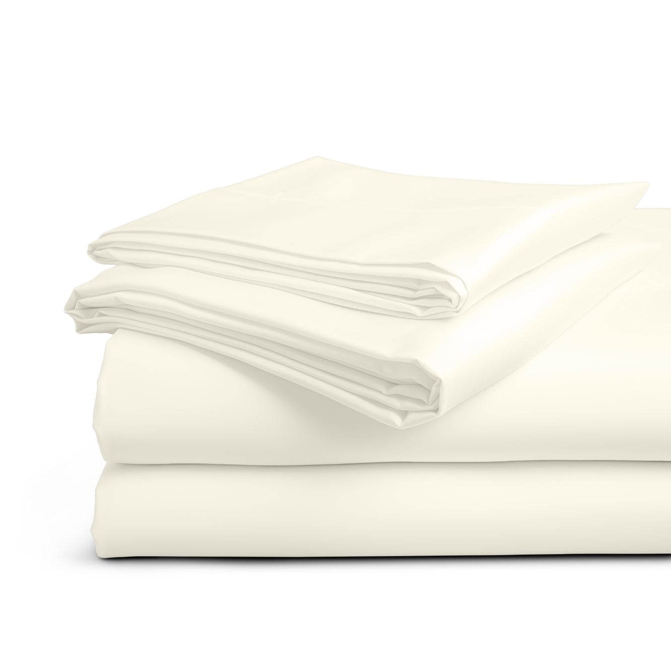 Lenzuola moderne HomeLife: 100% Made in Italy per un sonno da sogno Panna