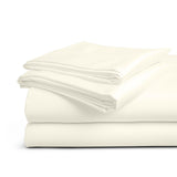 Lenzuola moderne HomeLife: 100% Made in Italy per un sonno da sogno Panna