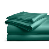 Lenzuola moderne HomeLife: 100% Made in Italy per un sonno da sogno Verde Sottobosco