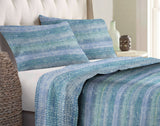 Set lenzuola in Flanella con Trattamento Antipilling - Azzurro