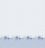 Set lenzuola in Flanella con Trattamento Antipilling - Flori Blu
