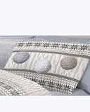 Set Lenzuola Letto in Cotone Made in Italy - Completo Letto Stampa Gomitoli