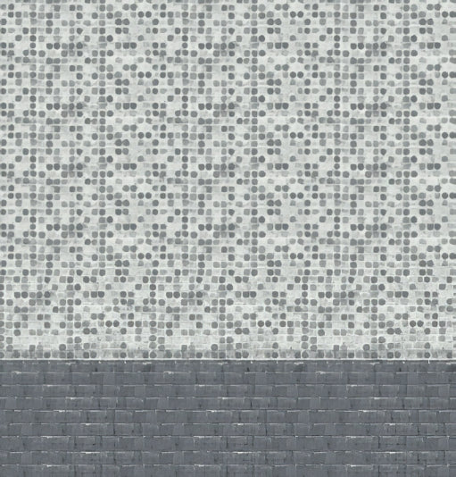 Set lenzuola in Flanella con Trattamento Antipilling - Pois Grigio