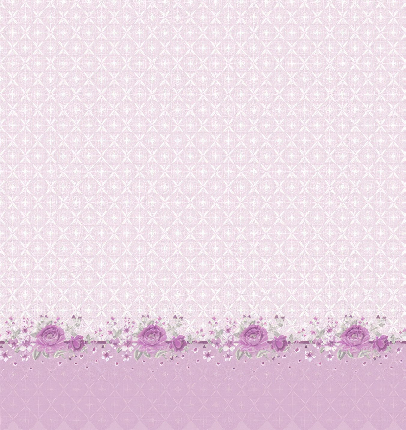 Set lenzuola in Flanella con Trattamento Antipilling - Flori Rosa