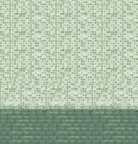 Set lenzuola in Flanella con Trattamento Antipilling - Pois Verde