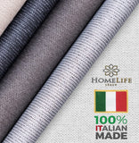 Set Lenzuola Letto in Cotone Made in Italy - Completo Letto Tartan con Cervi