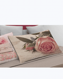 Set Lenzuola Letto Matrimoniale Made in Italy - Fiori di cigliegio Dipinti
