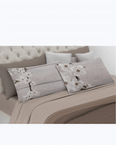 Set Lenzuola Letto Matrimoniale Made in Italy - Fiori di cigliegio Dipinti