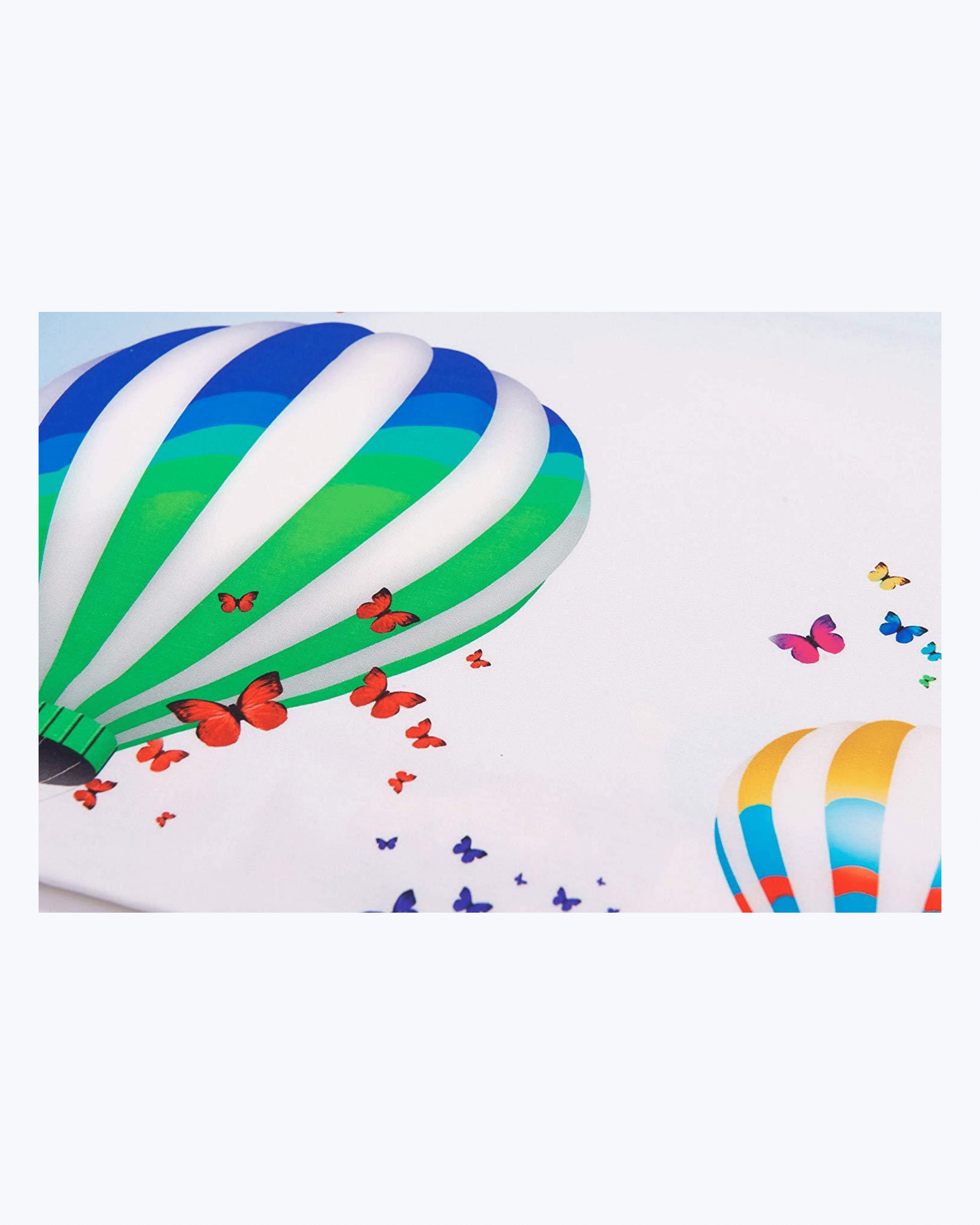 Set Lenzuola in Cotone - Completo Letto con Fantasia Mongolfiere