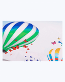 Set Lenzuola in Cotone - Completo Letto con Fantasia Mongolfiere
