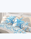 Set Lenzuola Letto in Cotone Made in Italy - Completo Letto Fantasia Marina