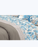Set Lenzuola Letto in Cotone Made in Italy - Completo Letto Fantasia Marina
