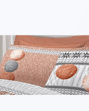 Set Lenzuola Letto in Cotone Made in Italy - Completo Letto Stampa Gomitoli