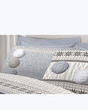 Set Lenzuola Letto in Cotone Made in Italy - Completo Letto Stampa Gomitoli