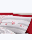 Set Lenzuola Letto in Cotone Made in Italy - Completo Letto Stampa Cuori