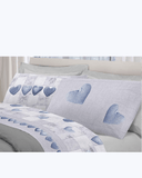 Set Lenzuola Letto in Cotone Made in Italy - Completo Letto Stampa Patchwork