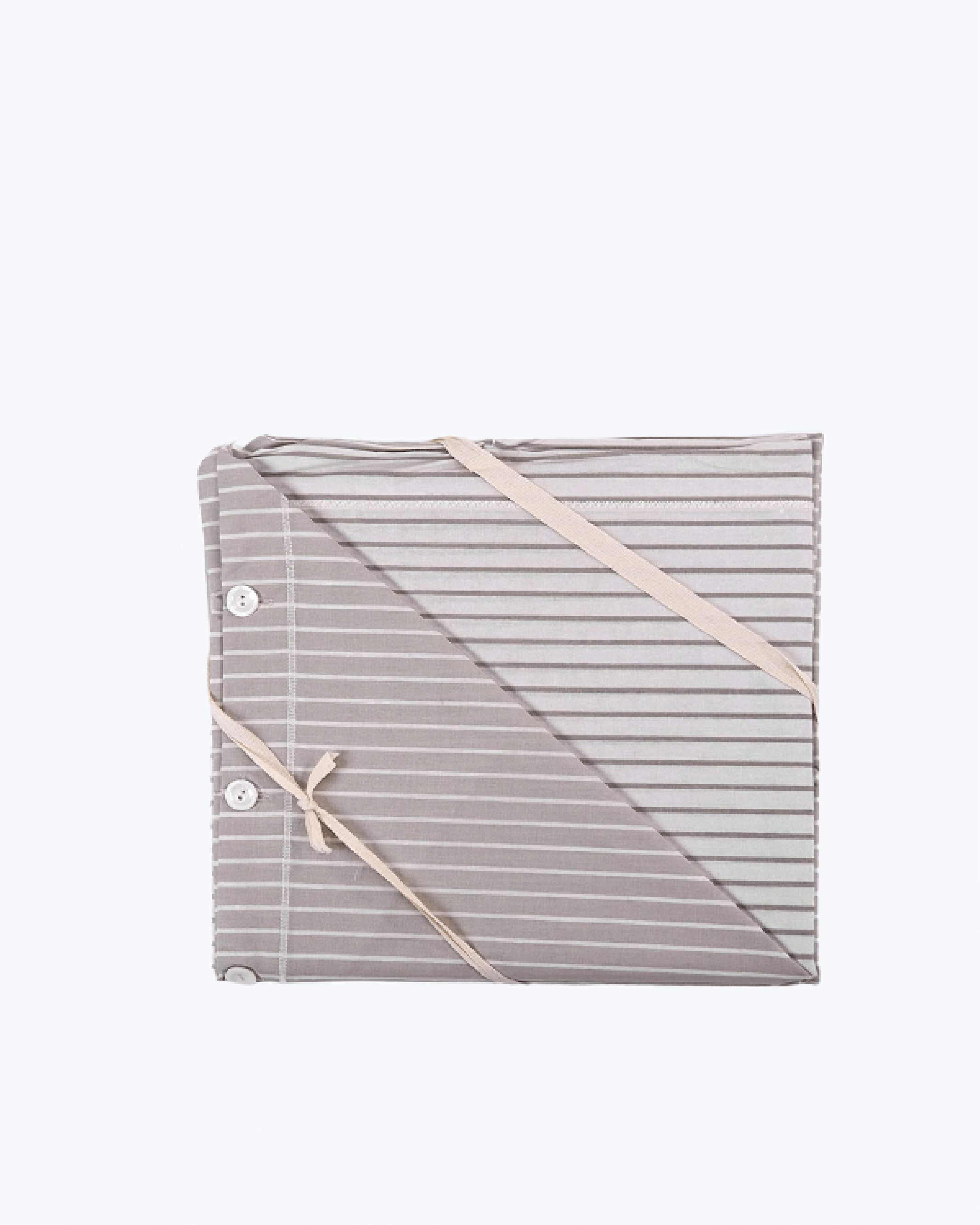 Set Lenzuola in Cotone - Completo Letto con Righe Sottili