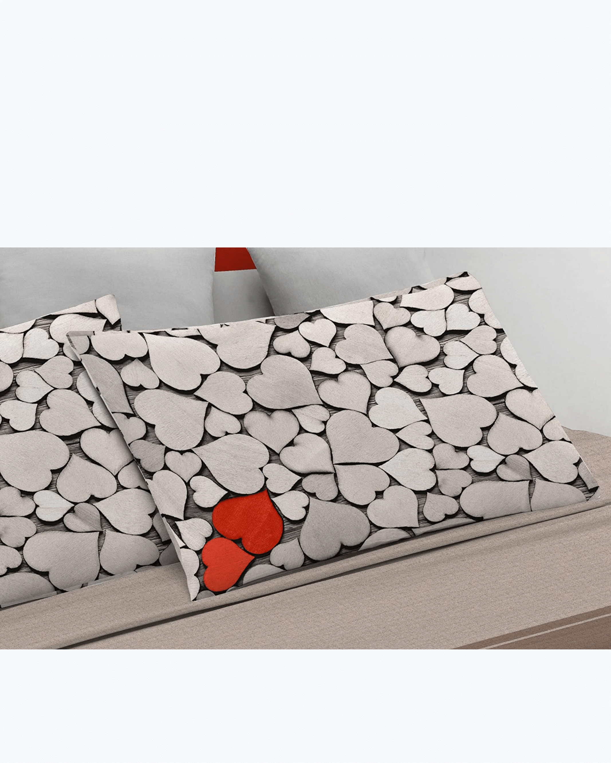 Set Lenzuola Letto Matrimoniale Made in Italy - Fantasia Rose