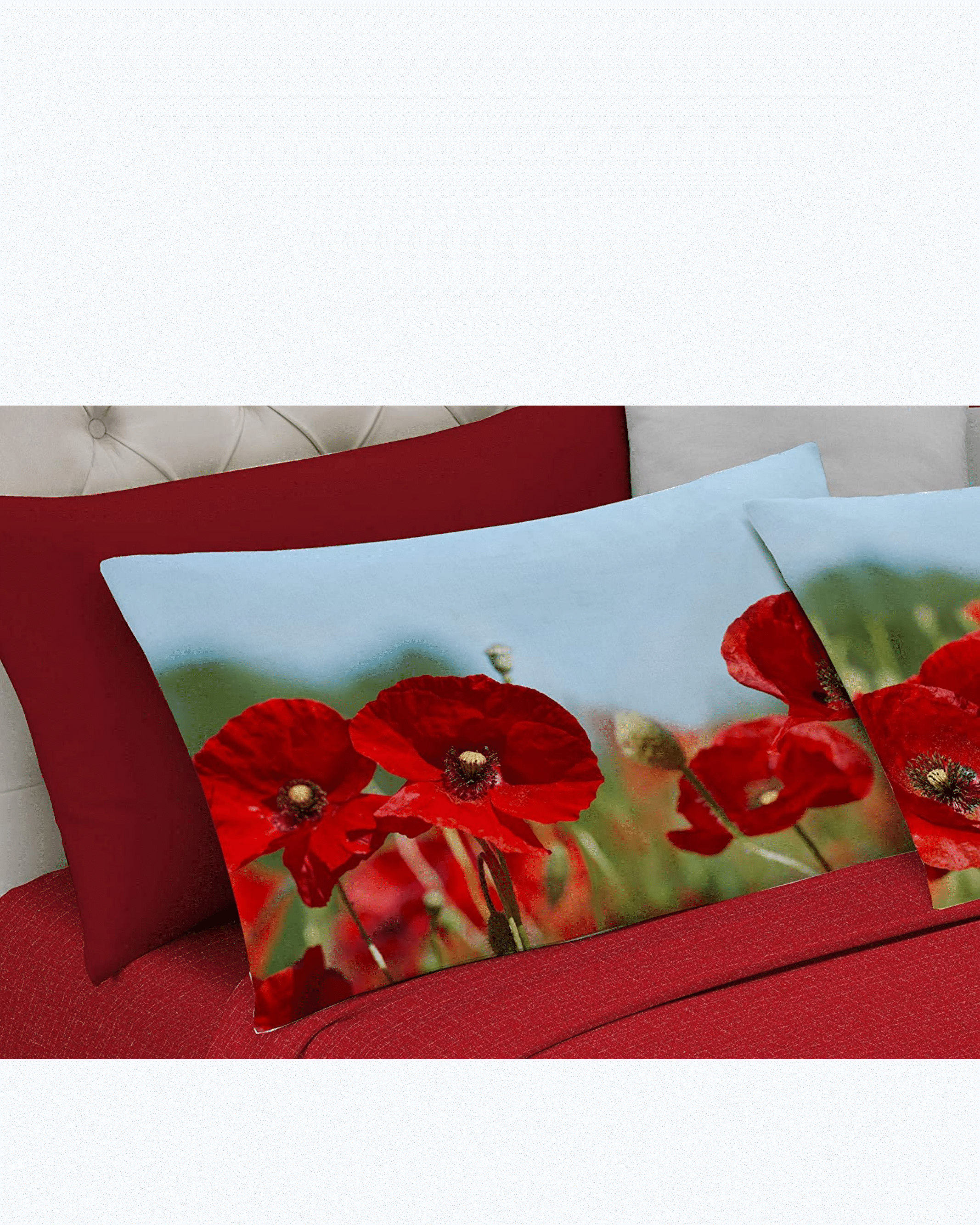 Set Lenzuola Letto Matrimoniale Made in Italy - Fiori di cigliegio Dipinti