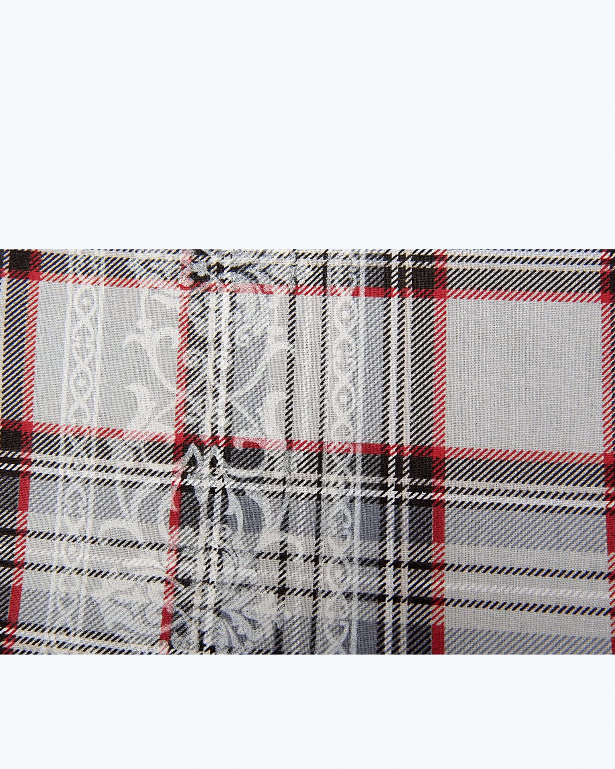 Set Lenzuola Letto in Cotone Made in Italy - Completo Letto Tartan con Cervi
