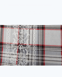 Set Lenzuola Letto in Cotone Made in Italy - Completo Letto Tartan con Cervi