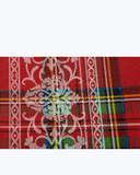 Set Lenzuola Letto in Cotone Made in Italy - Completo Letto Tartan con Cervi