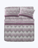 HomeLife Set Lenzuola Flanella Letto Singolo 100% Caldo Cotone Made in Italy Rosa