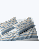 HomeLife Set Lenzuola Flanella Letto Singolo 100% Caldo Cotone Made in Italy