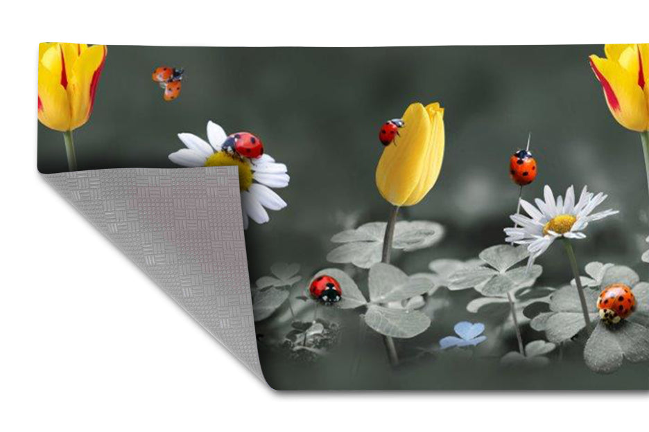 Tappeti Cucina Moderni e Antiscivolo | Passatoie PVC #440.COCCINELLE
