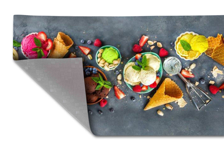 Tappeti Cucina Moderni e Antiscivolo | Passatoie PVC #448.GELATO