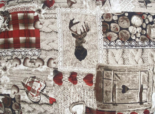 Piumone Invernale Made in Italy - Trapunta Invernale Fantasia Shabby Chic
