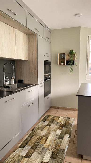 Tappeti Cucina Moderni e Antiscivolo | Passatoie PVC Pavimento Legno