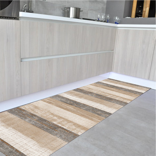 Tappeti Cucina Moderni e Antiscivolo | Passatoie PVC Listoni in Legno