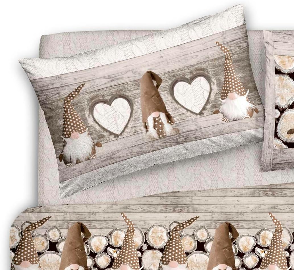 Bassetti Copripiumone Matrimoniale Hide And Seek - 100% Cotone, Righe Colorate, 250x200cm - Foto 12