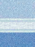 Set lenzuola in Flanella con Trattamento Antipilling - Micromaculato Blu