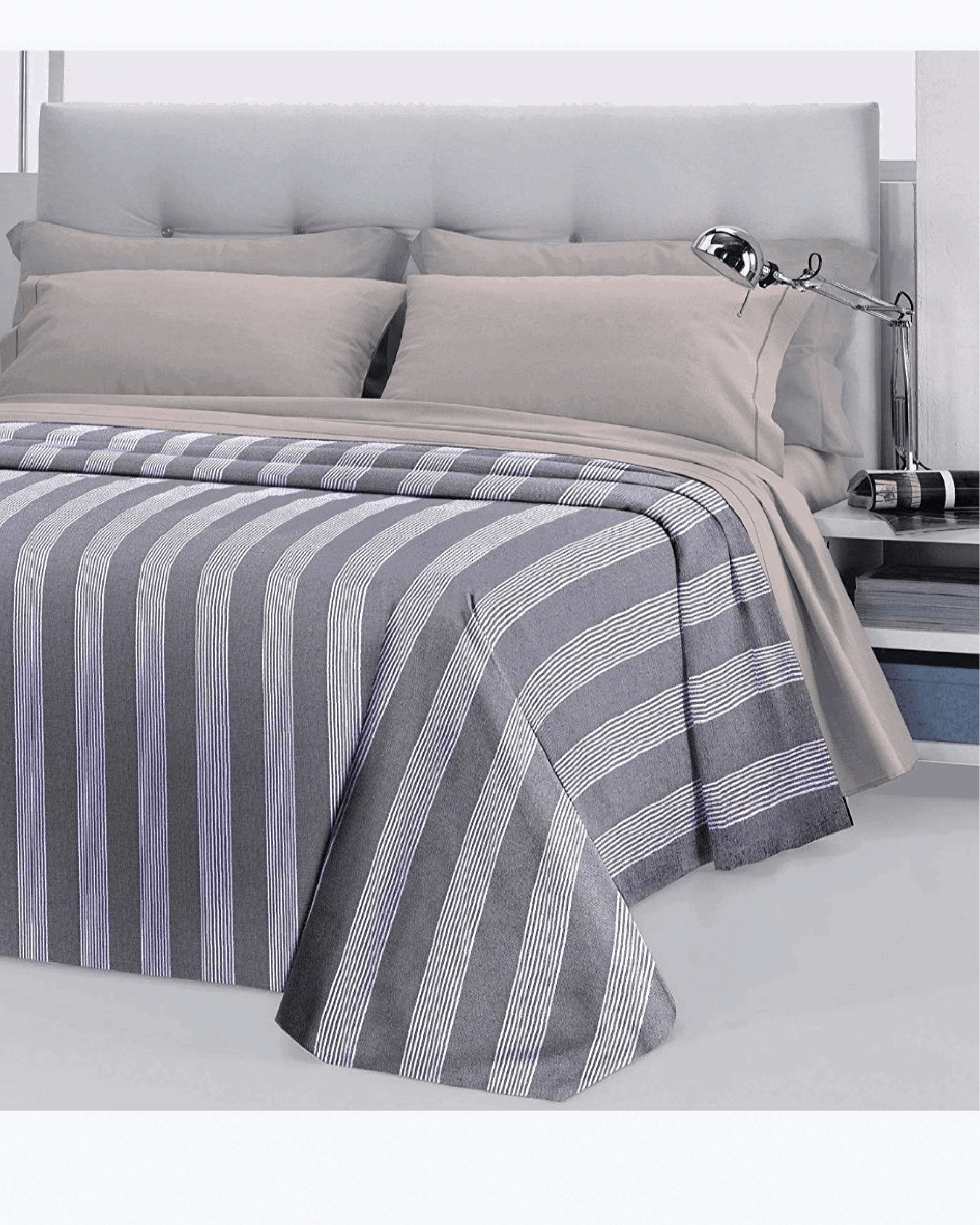 Copriletto Matrimoniale Primavera/Estate PETTI - Leggero In Microfibra Anallergica, Tropical 06 - Made Italy - Foto 5