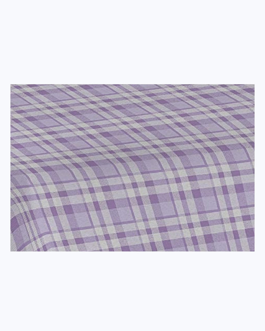 Lenzuolo Copriletto Estivo Cotone Piquet - Fantasia Scozzese