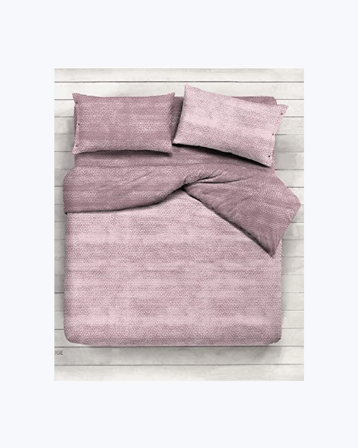 Copriletto Singolo Primaverile Estivo in Piquet ad Effetto maculato Grigio - Coperta Letto alla Francese Beige