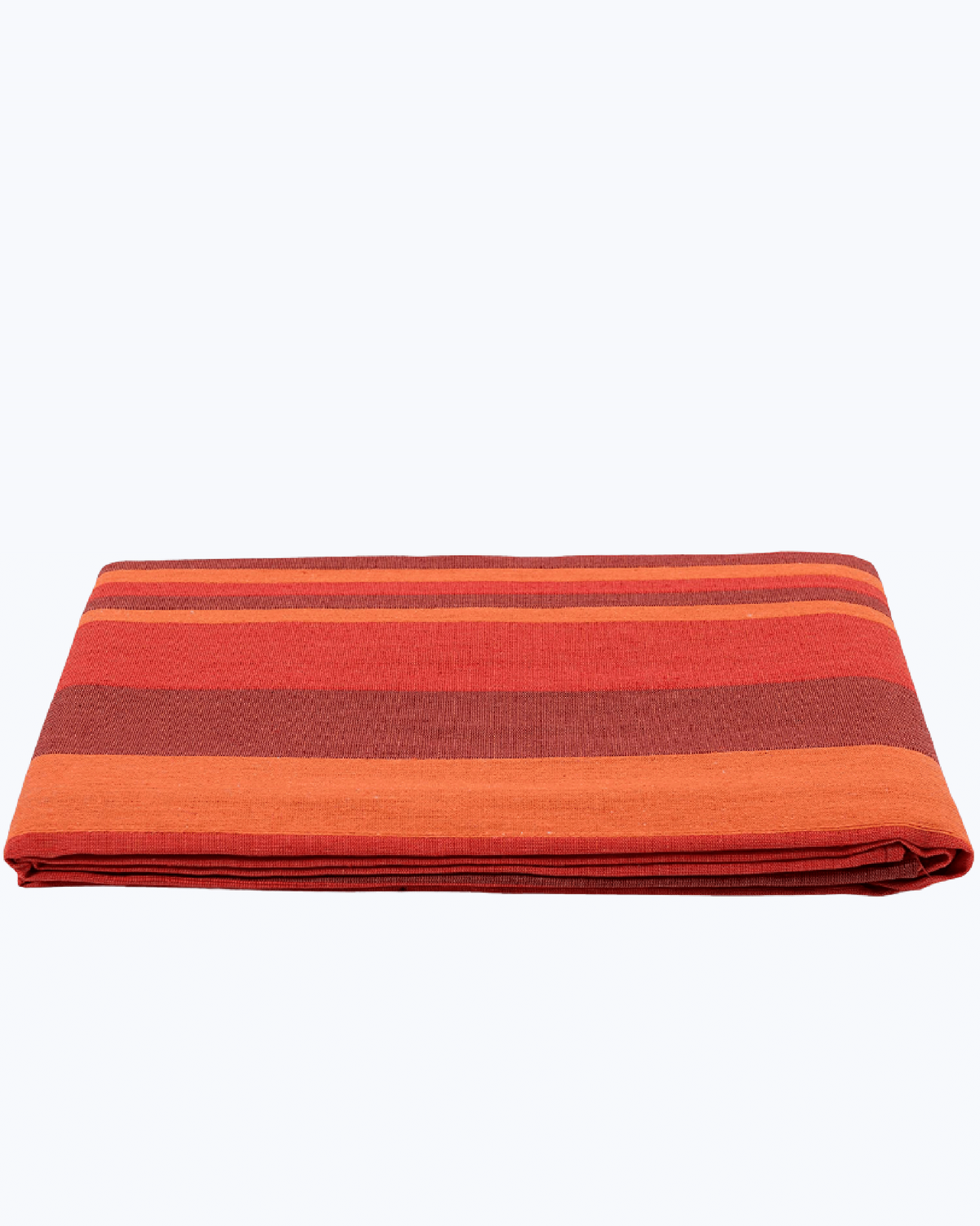 Copriletto Singolo Primaverile Estivo a Righe - Coperta Letto Singola Cotone Jacquard Rigata Bordeaux