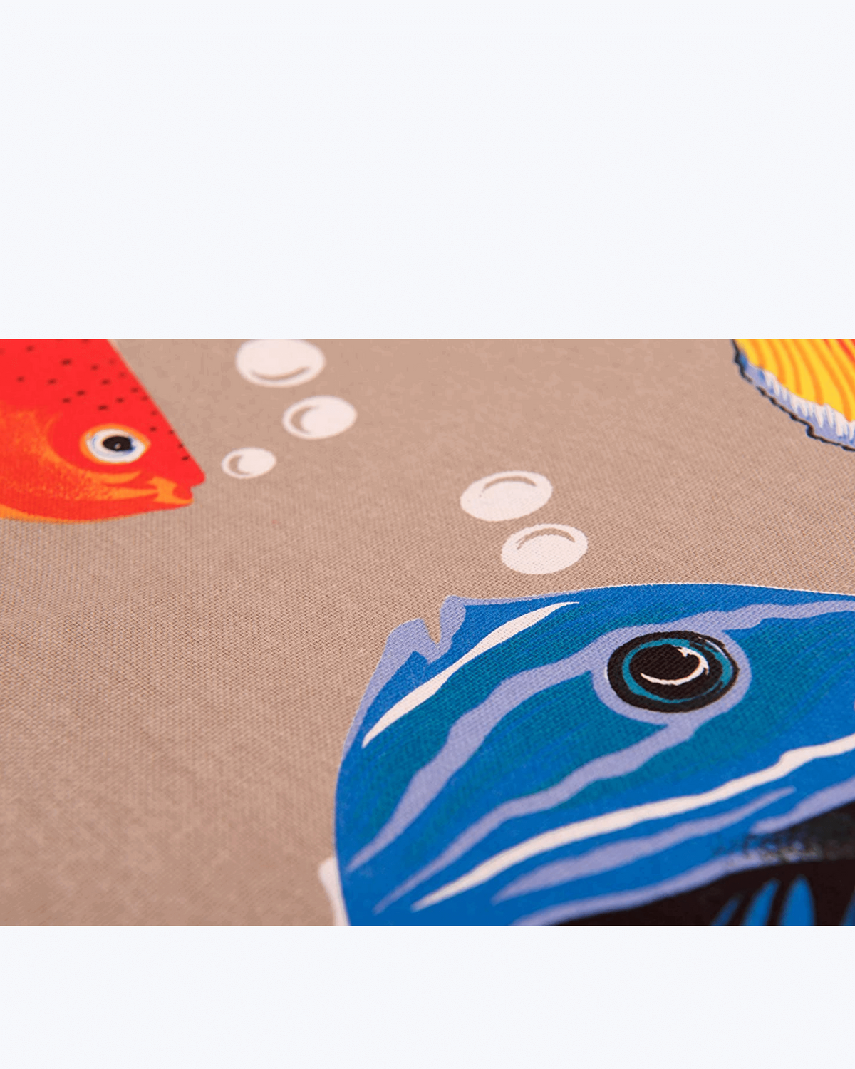 Copriletto Singolo Primaverile Estivo in Cotone - Coperta Letto Singola Cotone con Stampa Pesci Colorati