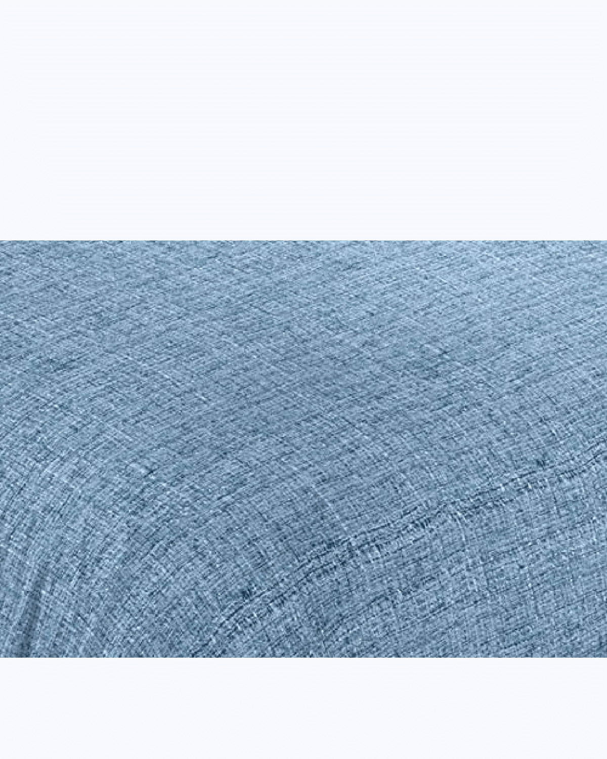 Copriletto Singolo Primaverile Estivo a Tinta Unita Azzurra - Coperta Letto Singola Cotone Jacquard -