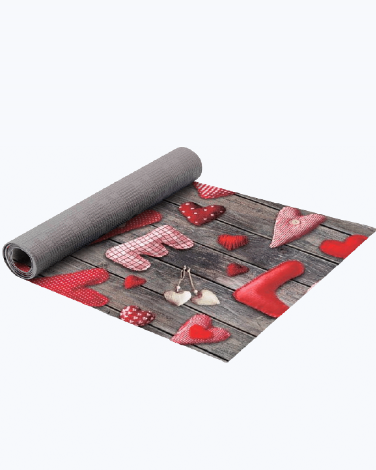 Tappeto Passatoia Antiscivolo e Antimacchia in PVC con Scritta Love