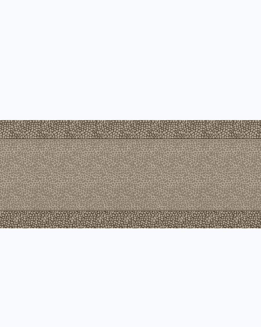 Tappeto Passatoia Antiscivolo e Antimacchia in PVC con Stampa Bourbon Beige