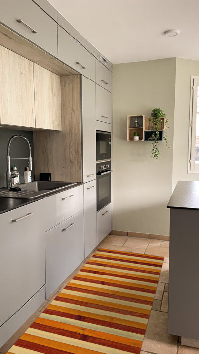 Tappeti Cucina Moderni e Antiscivolo | Passatoie PVC #10.DEGRADENATURALE