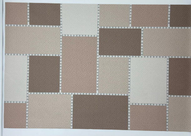 Tappeti Cucina Moderni e Antiscivolo | Passatoie PVC #60.MOSAICOTORTORA