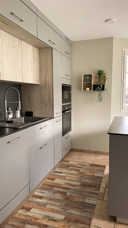 Tappeti Cucina Moderni e Antiscivolo | Passatoie PVC #06.PARQUETNATURAL