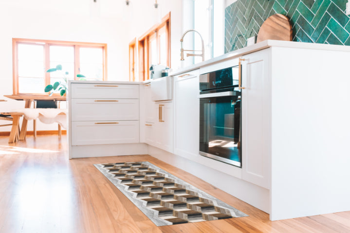 Tappeti Cucina Moderni e Antiscivolo | Passatoie PVC #474C.OBLIVION